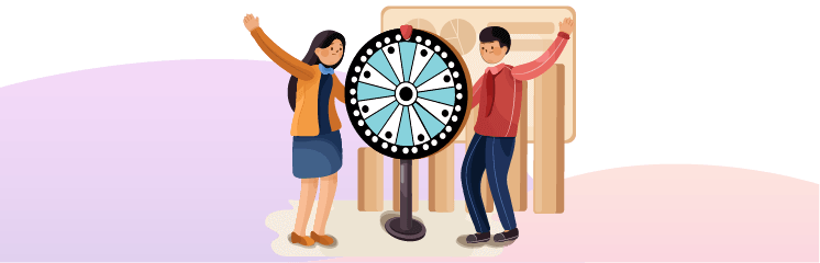 spin of a wheel